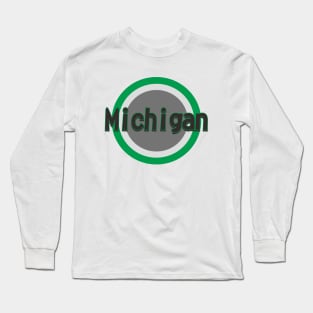 michigan love Long Sleeve T-Shirt